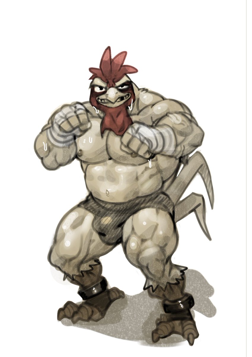 soonsky_kumu's tweet image. 고씨님의 치킨 파이터.
정말 좋아하는 캐릭터입니다.
퉁근 연습으로 그렸어요.
많은 도움을 주신 고씨님에게 감사를...
@ GoShee248