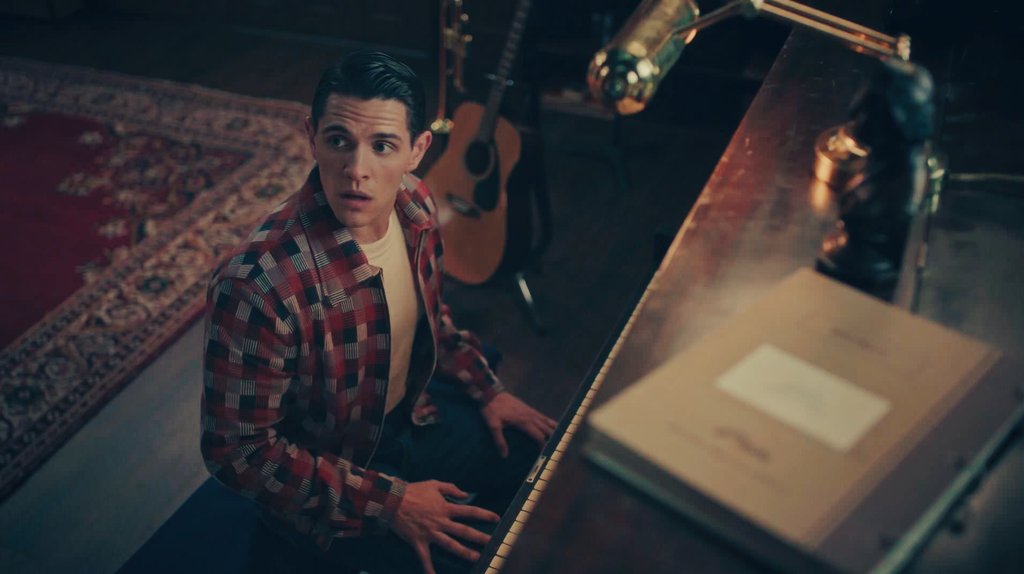 [ Sitting down at a piano to clear my head and escape the world around me, I begin playing a familar melody as I softly sing the lyrics that I've heard recently after forgetting the song even existed until now. ]