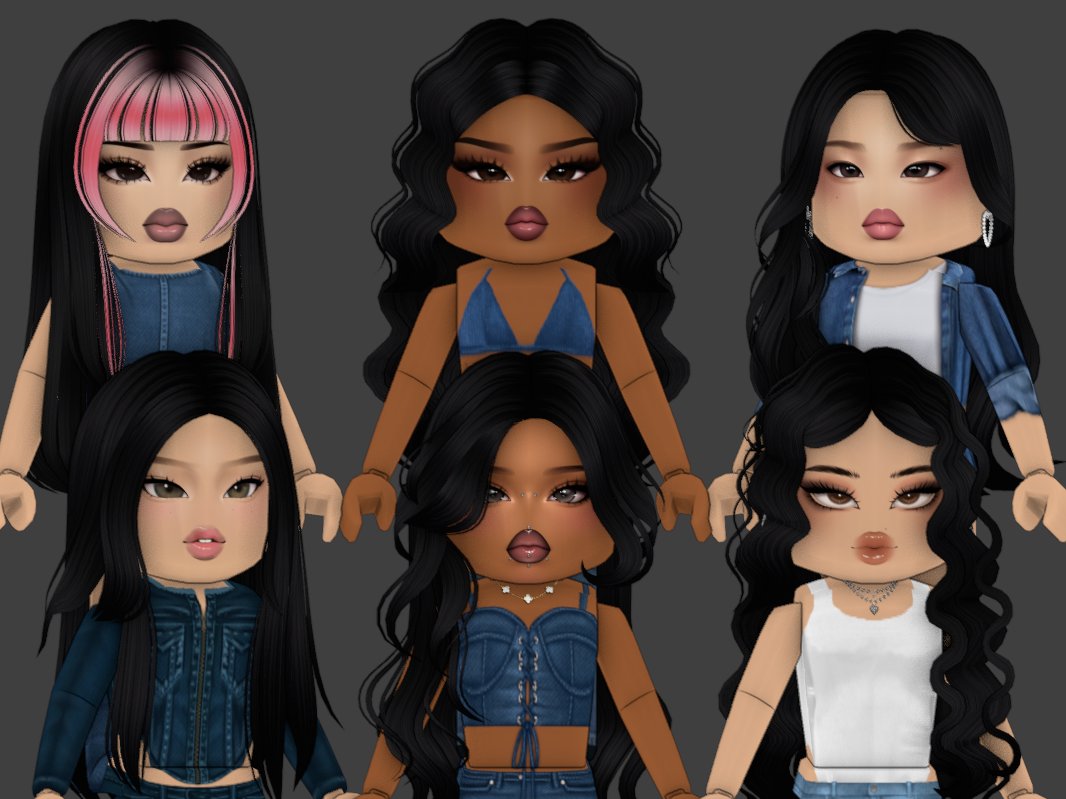 notluketbh's tweet image. 🎤 New eyekonic katseye inspired hairs out now in kwarm! (including the face cards)
Get them all here:
roblox.com/communities/59…
#Roblox #RobloxUGC