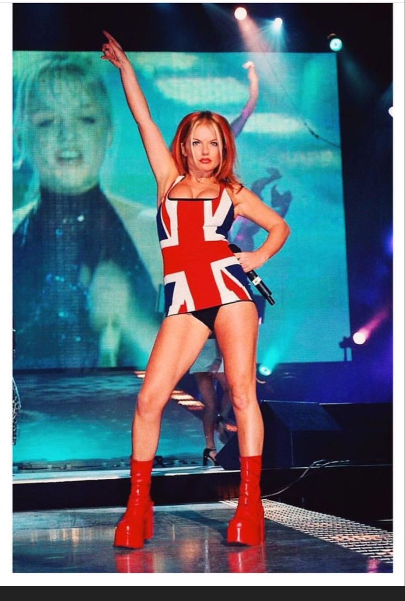 Just Had A Thought, Wonder If Ginger Spice Wore Her Famous Union Jack Dress Now, Whether She'd B Arrested &amp; Jailed? 🤔🤔🤔🤔🤔