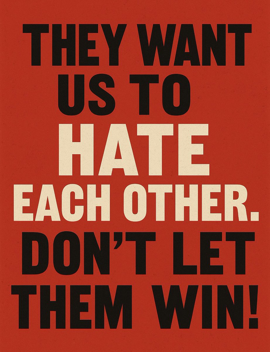 11Tara22's tweet image. #UnityOverHate
#DontLetThemWin
#StrongerTogether
#SpreadLoveNotHate
#RiseAboveDivision
#PeaceAndPower