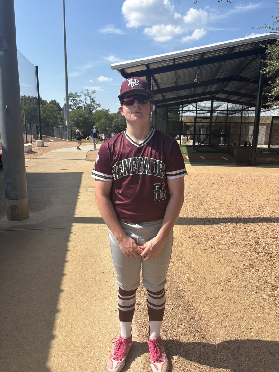 RBIbaseballTx's tweet photo. 🔥Player of the Game🔥

Zane Underwood (Alpha Omega-2027)

@BVRenegades 17U 5
Storm 18U 4 https://t.co/K8MmU9HEpO