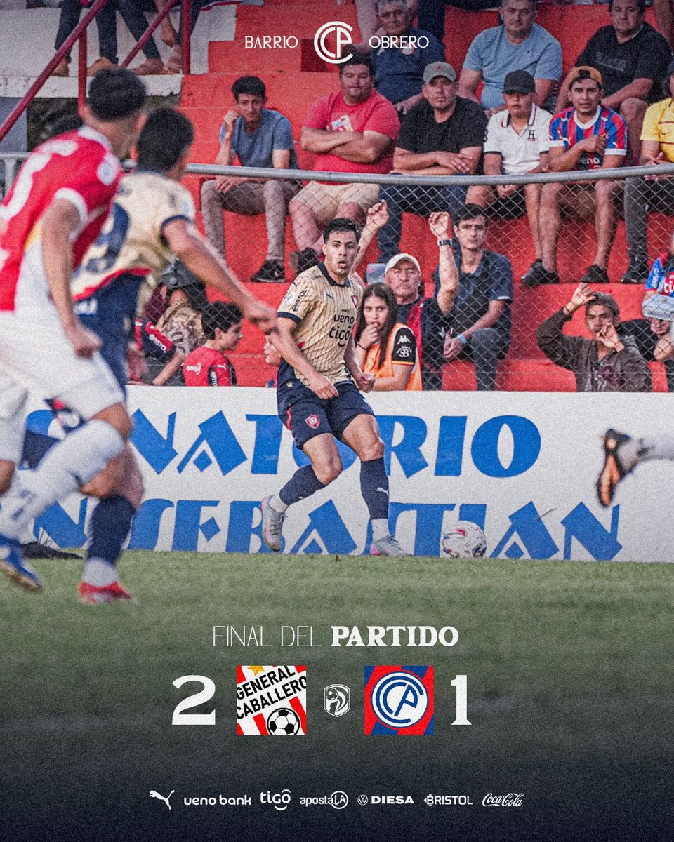 Otro proyecto de esta directiva que no da resultados. El Cerro 2025 de Martínez, con dos mercados de pases encima, sigue sin estar a la altura: pierde otro partido clave y deja escapar una nueva chance de acercarse a la punta.

A esta directiva le resulta imposible construir