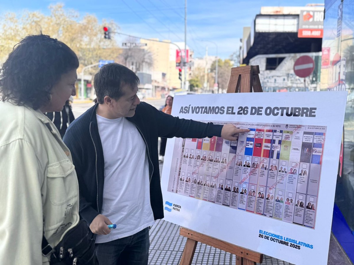 Recalde tuvo que salir a explicarle a sus orcos como votar con boleta única debido a la extrema complejidad del sistema.