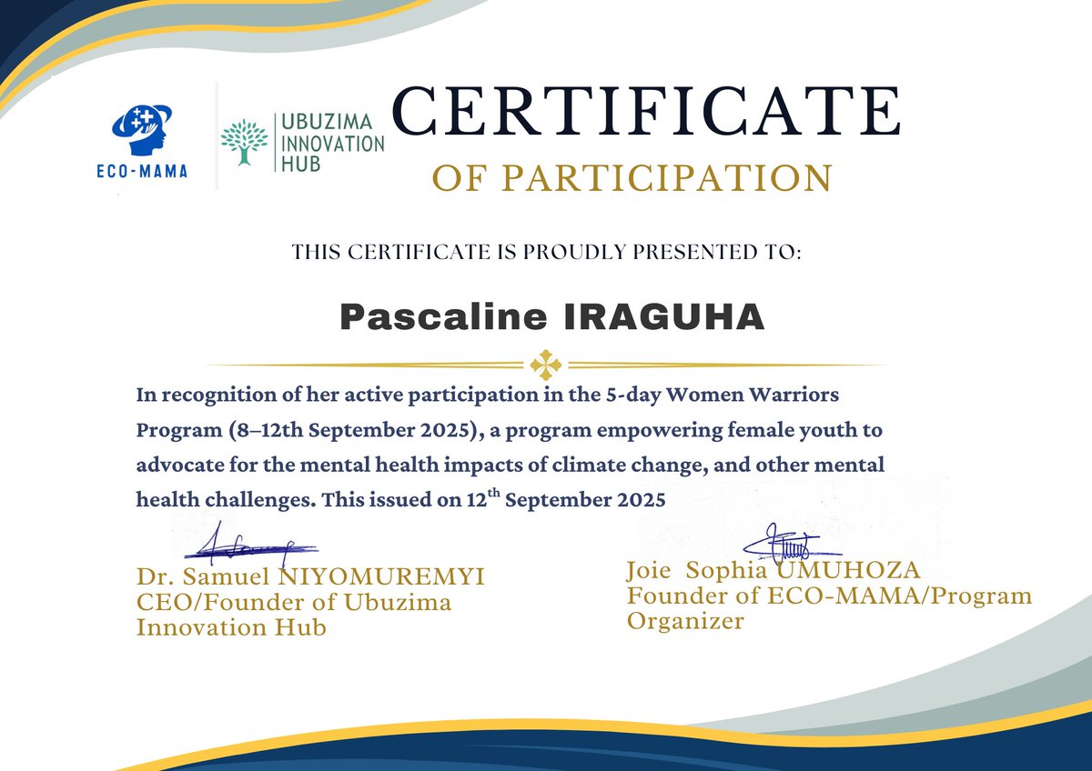 Iraguha Pascaline tweet media