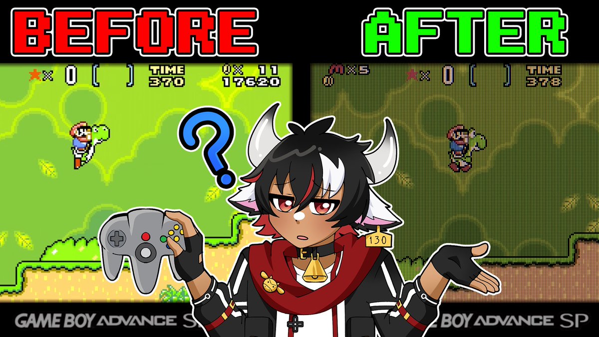 ✨New Video✨
                                                                              
Ever wanted your retro games to look more retro?
I go over how I emulate my games from all generations, including apps, shaders, scaling, aspect ratios, controllers, and more!

Link below