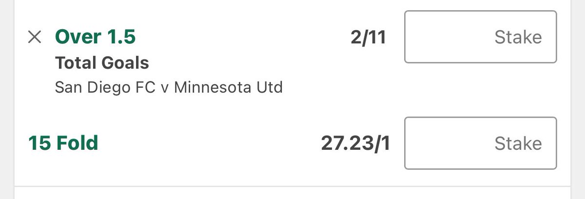 ⚽️MLS 15 FOLD ACCA⚽️

Massive night ahead ! 😮‍💨

Let’s go do this 👊🏼

#MLSSeasonPass 
#MLS
#Gambling𝕏