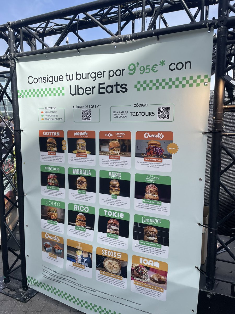 jpiedrahita's tweet image. Mira que hay #marcas de #burgers que no paran de aparecer, y ahora también de competir en esta muy visitada burger champions (apoyo by @ubereats_es) en nuestro norte madrileño. Pues nada, es sábado, se va y se cubre para la audiencia.