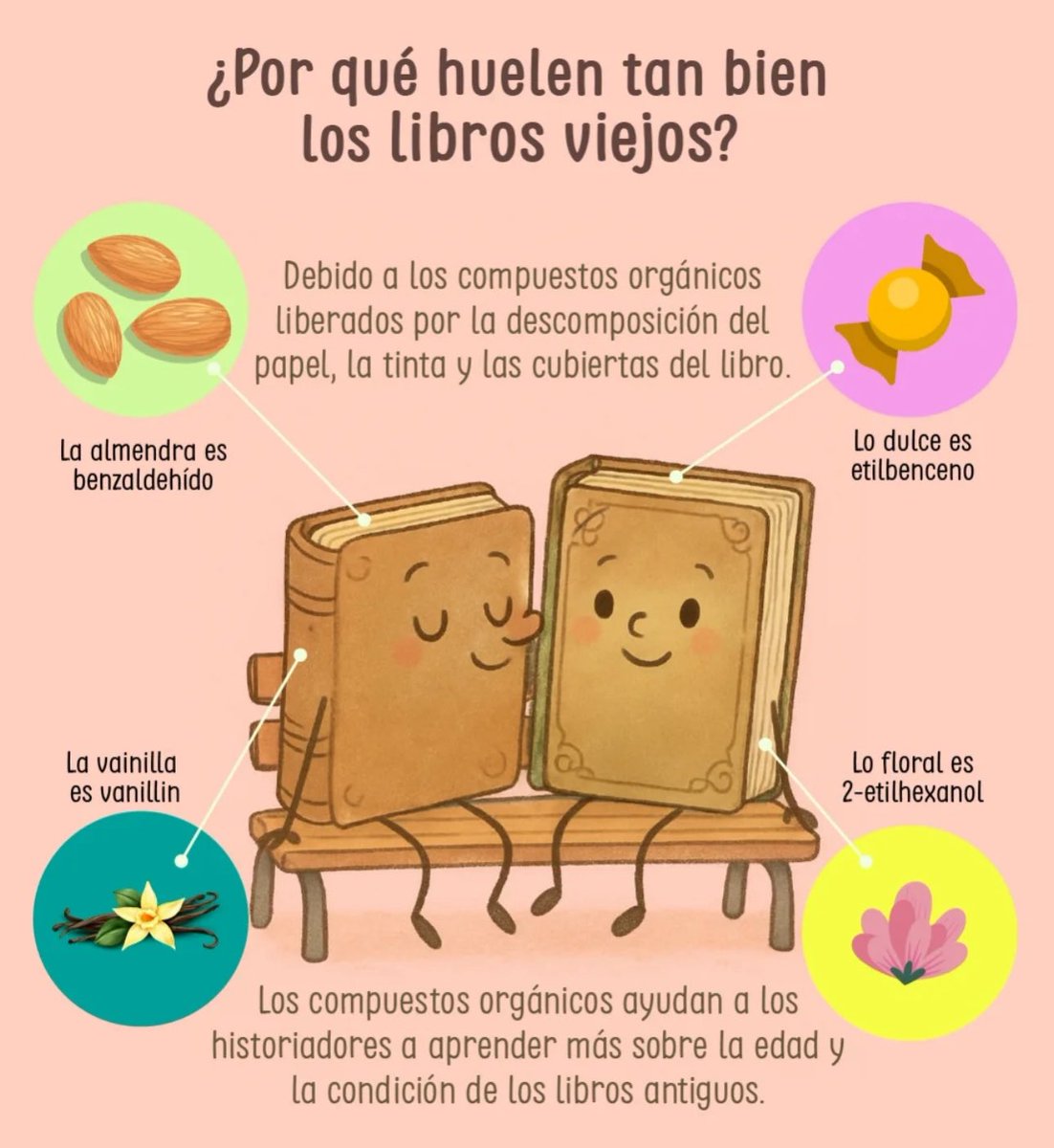 Los libros viejos huelen bien…