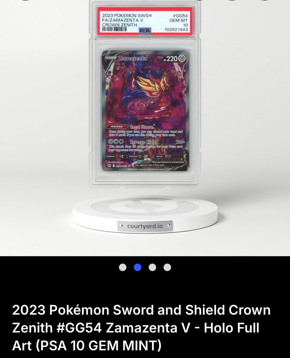 Some 🔥 pulls today on <a href="/Courtyard_io/">Courtyard.io</a> <a href="/Pokemon/">Pokémon</a>