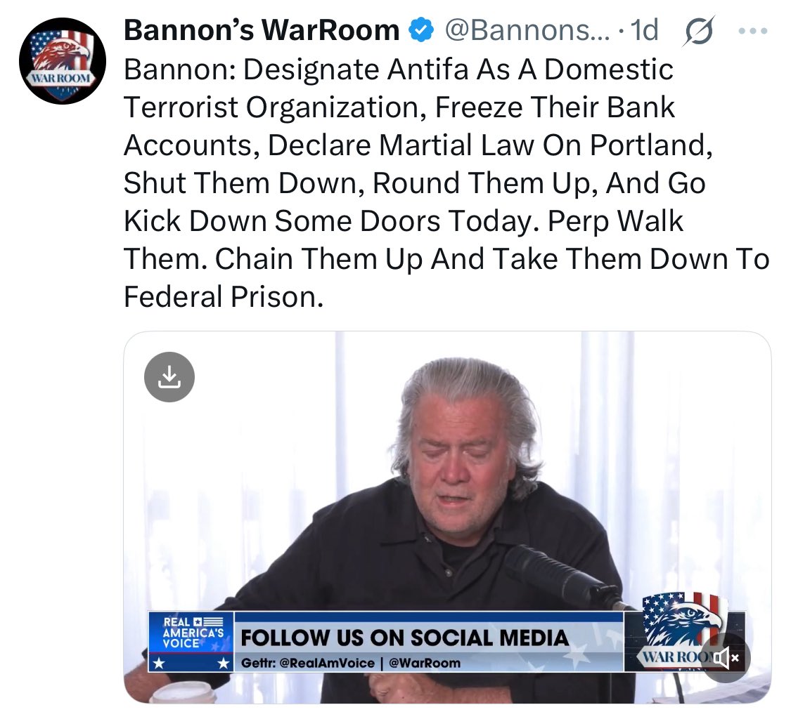 CRA and Extreme Government Power

What’s being called for here — martial law, freezing accounts, rounding people up — is raw government power at its most extreme. The danger is not just Antifa or any one group, but the precedent: once government takes that much unchecked power,