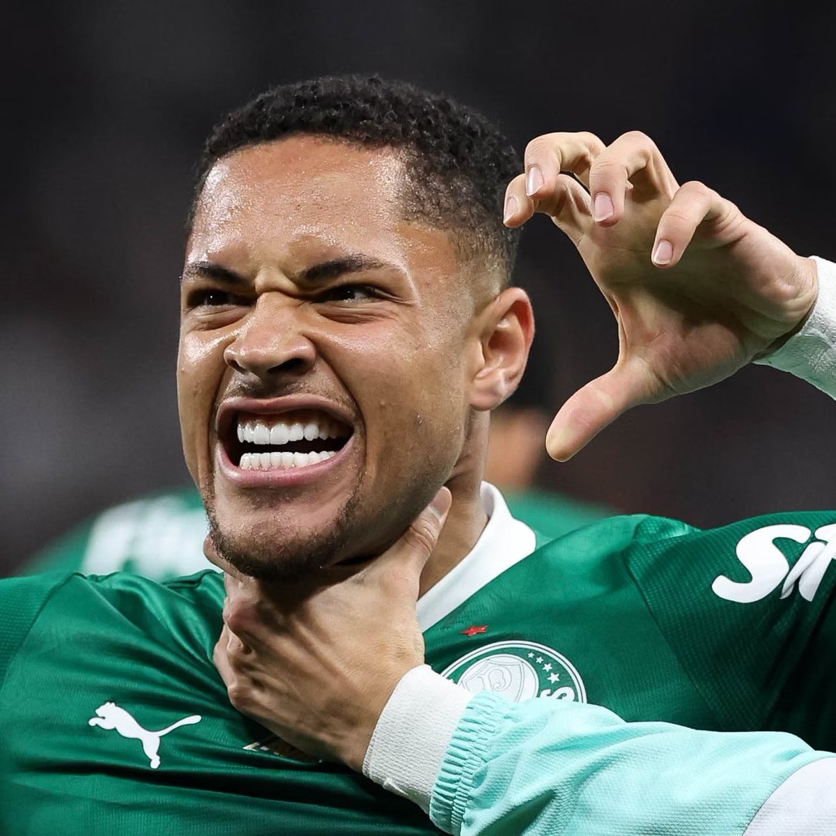 Minuto 24 del Palmeiras vs Internacional y ya gana el Verdão 2x0 con dos goles de Vitor Roque.

El delantero acumula 5G + 4A en los últimos 7J.

Espectacular fase de un jugador que, pese a su trayectoria, aún tiene 20 años.