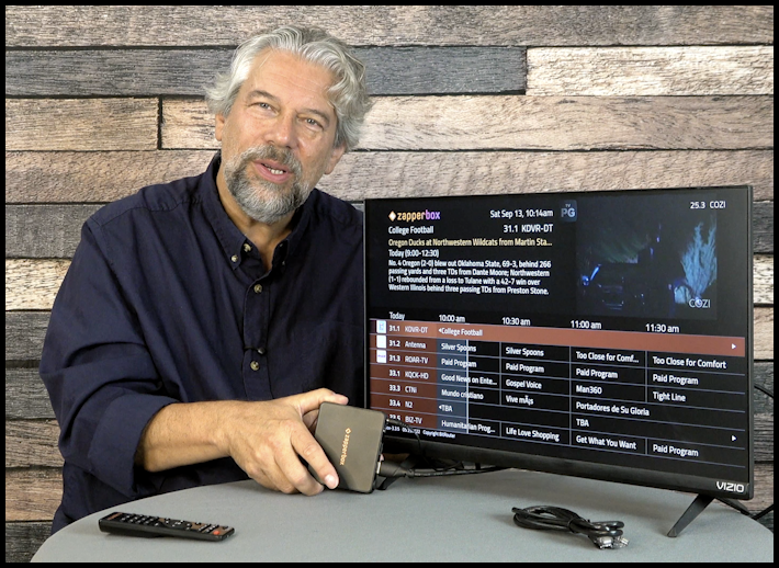 DaveTaylor's tweet image. If you already have a ZapperBox to access modern over-the-air TV broadcasts (including free 4K Dolby channels!), you'll love the additional flexibility that the Zapper Mini offers. Here's my detailed setup and demo: youtube.com/watch?v=2-VJx5… #zapperbox #tv #atsc @BoxZapper