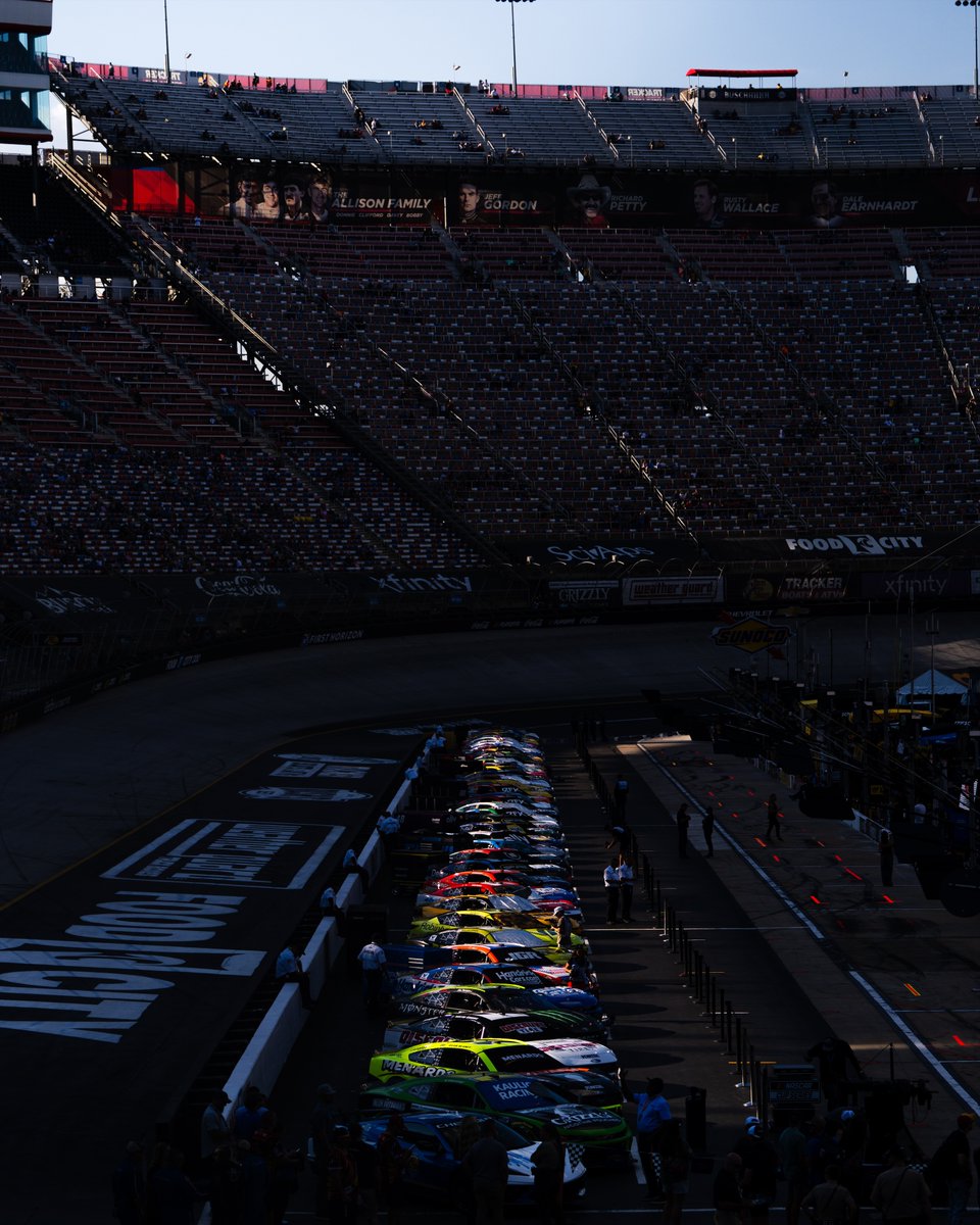 NASCAR's tweet photo. Ready to roll at The Last Great Colosseum. https://t.co/4ZXQzweQMx