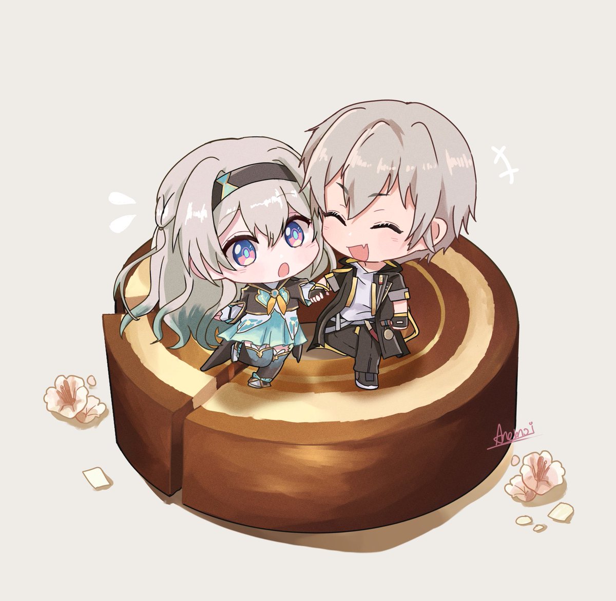 Addicted to food drawing lately.
#HonkaiStarRail  #Caefly #穹ホタ