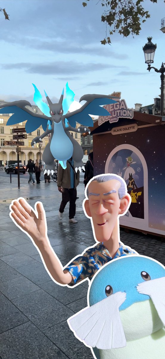 JimsHautain's tweet photo. Une bonne journée avec la communauté Pokémon Go, le voyage au Japon 🇯🇵 en tête on s’y voit déjà ✨#PokemonGoParis https://t.co/MbqpBYSvxs