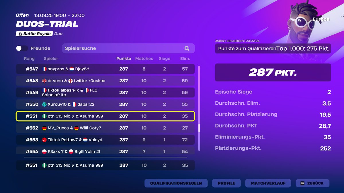 Qualed DIV 2 w/ <a href="/313_Nic/">n1c_999</a>