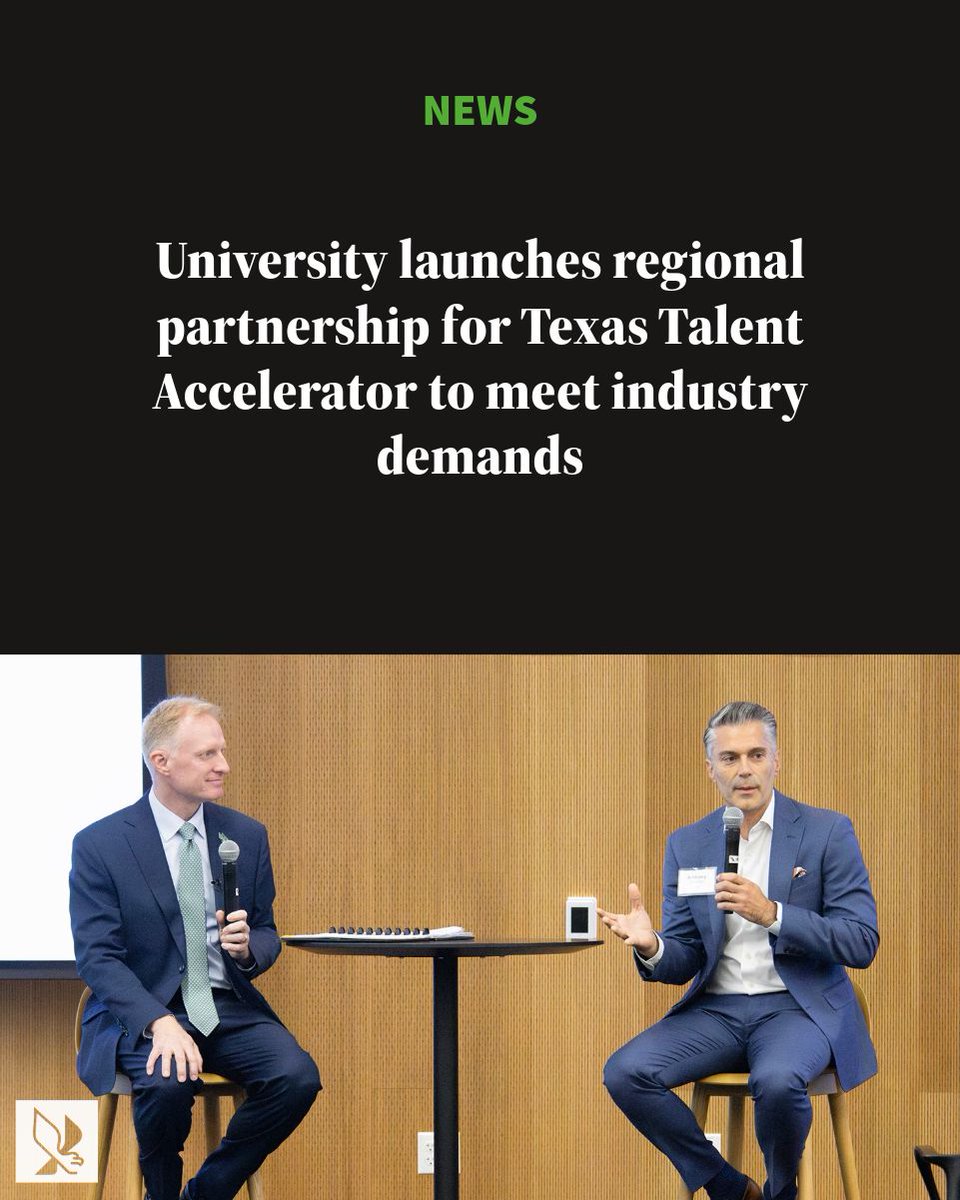 NEWS: University launches regional partnership for Texas Talent Accelerator to meet industry demands 

📝: Tabitha Hidalgo
📸: <a href="/izzybeltran24/">Ismael Beltran</a> 

Read more: buff.ly/qT04ue0