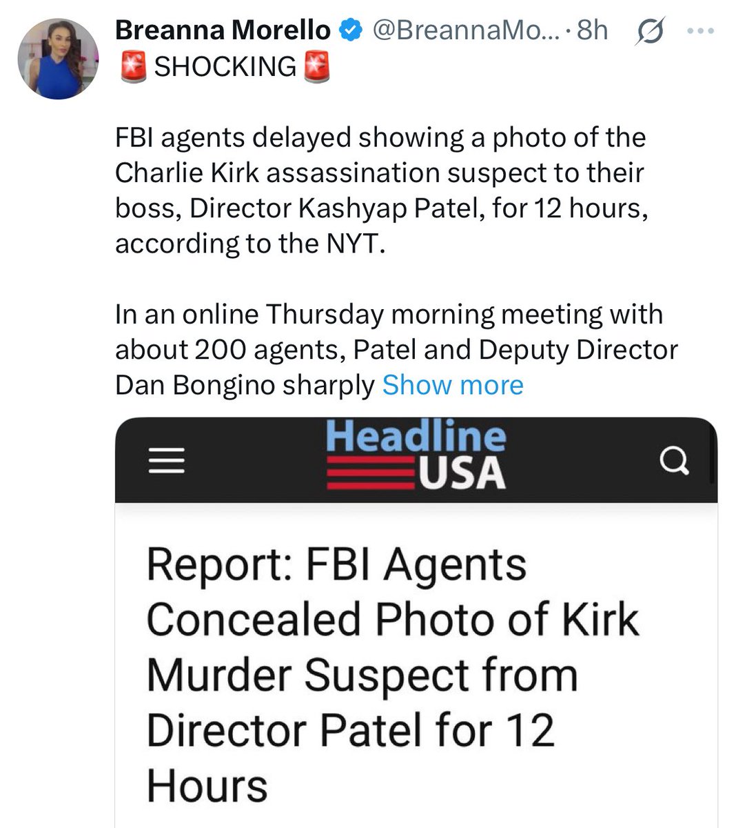 CRA | The Deep State is Very Deep

FBI agents hiding evidence for 12 hours? That’s not law enforcement — that’s obstruction. And it proves what many of us already know: the deep state is very deep.

President Trump doesn’t have enough time to dig them all out. No president does.