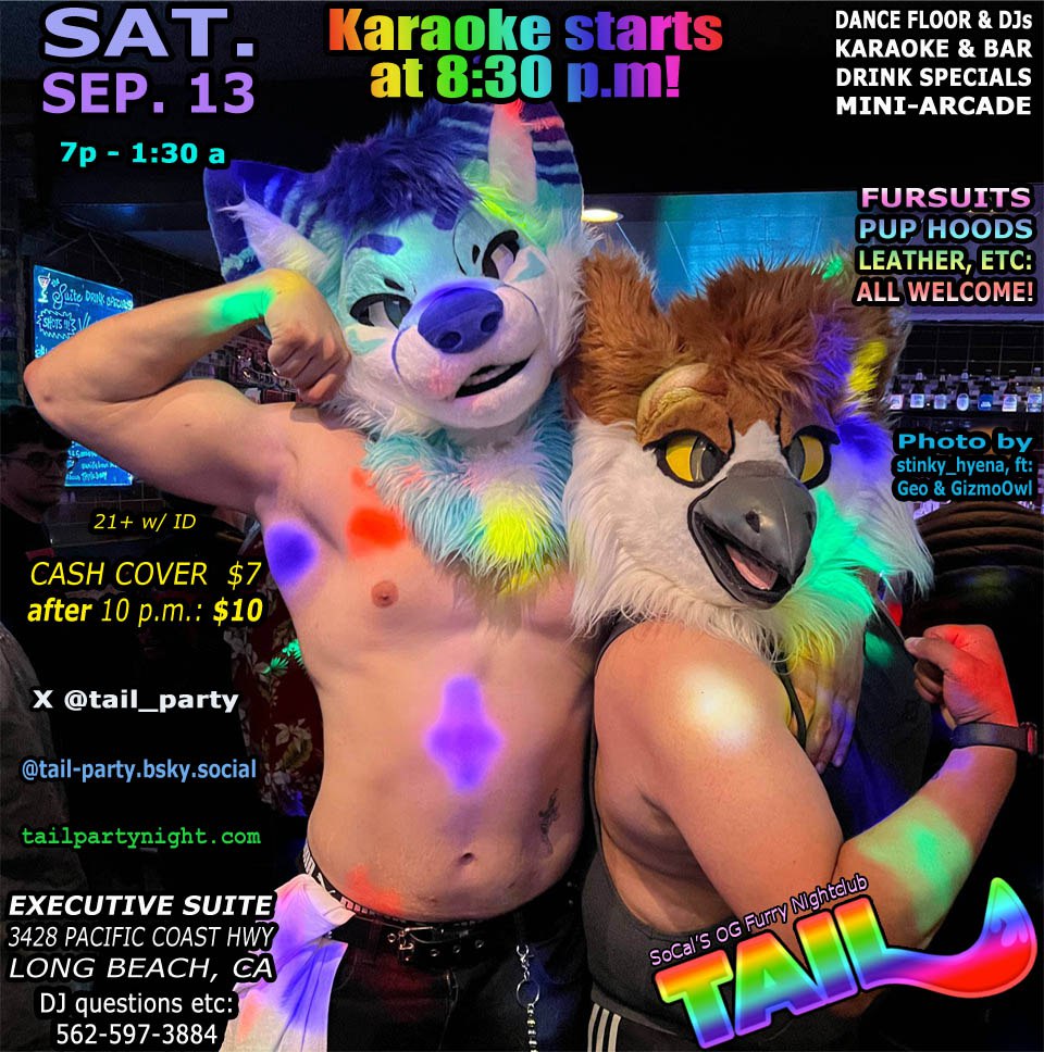 Tail is tonight!
#FursuitEveryday