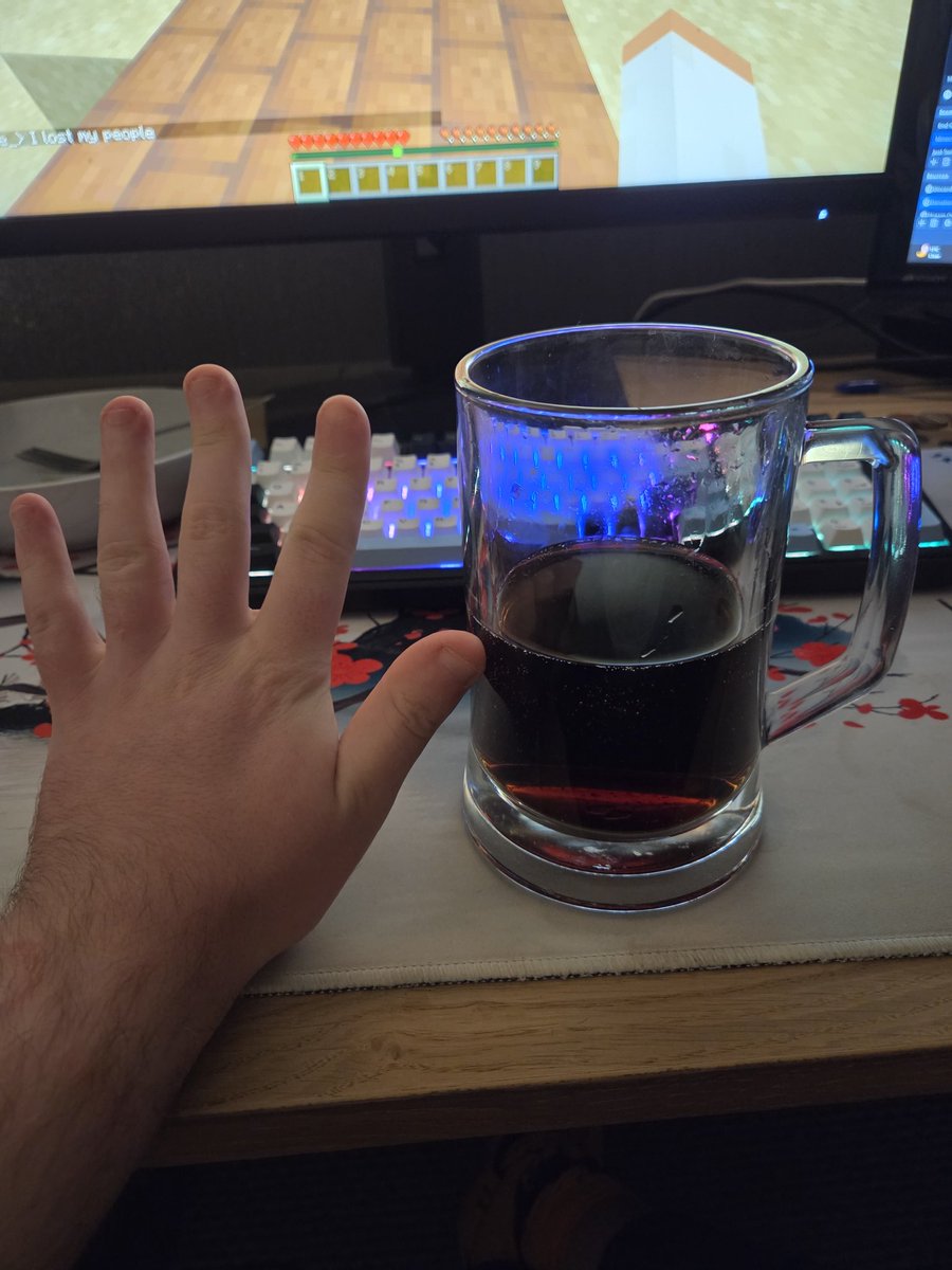 Am live, going drinking