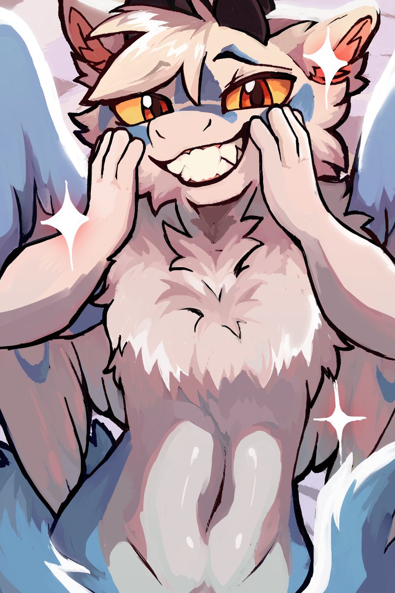 💖What a cute display of paws~ 
And those little beans x3c

⭐Pay 65 upfront, and your cutie character will get to display their beans~ 
✨Dm me on telegram: <a href="/Fjordrunar/">Fjord ✦ Commissions are open!</a> if you'd like to grab one!

I'll be doing a few slots. These will be fully rendered just as the example below!