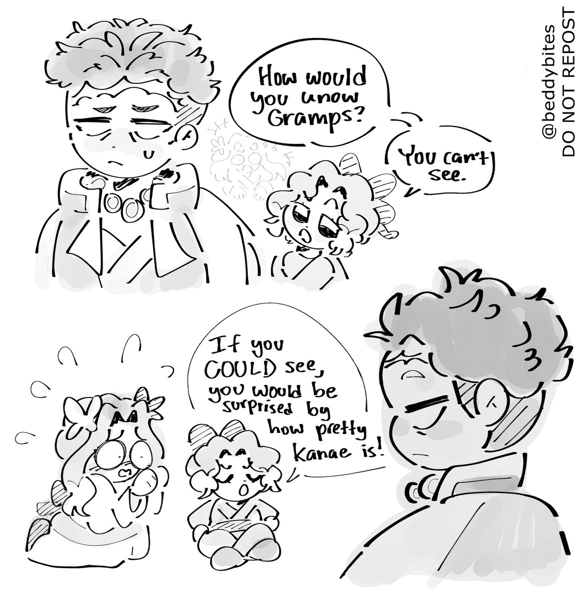 repost of that doodle from one winged butterfly… i love you shinobu #kny #DemonSlayer