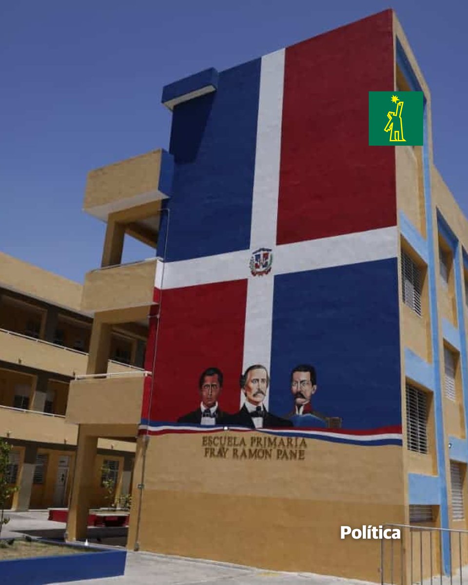 DiarioLibre's tweet photo. 🗳 |#PolíticaDL| La nueva etapa del centro educativo incluye un comedor de dos niveles, el área de la cancha y dos aulas iniciales
🔗https://t.co/HCPeNwnnuw
#DiarioLibre #Escuela #FrayRamónPané #Inauguran https://t.co/laFO73DTj0