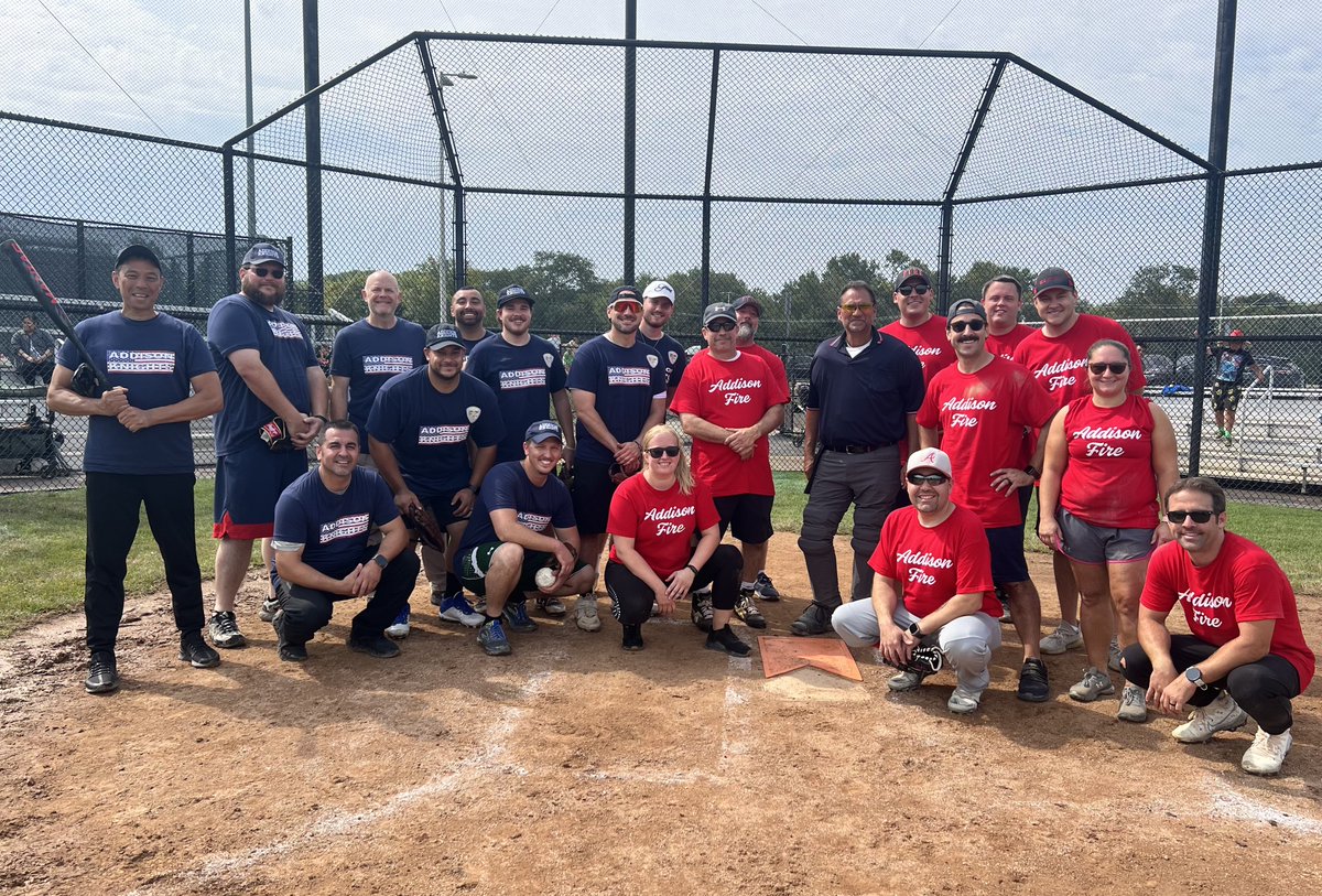 The Addison Knights Take Home the Trophy!
The Addison Knights—made up of members from the Addison Police Department and the Village of Addison —are proud to be the champions of the 1st Annual Addison Classic!