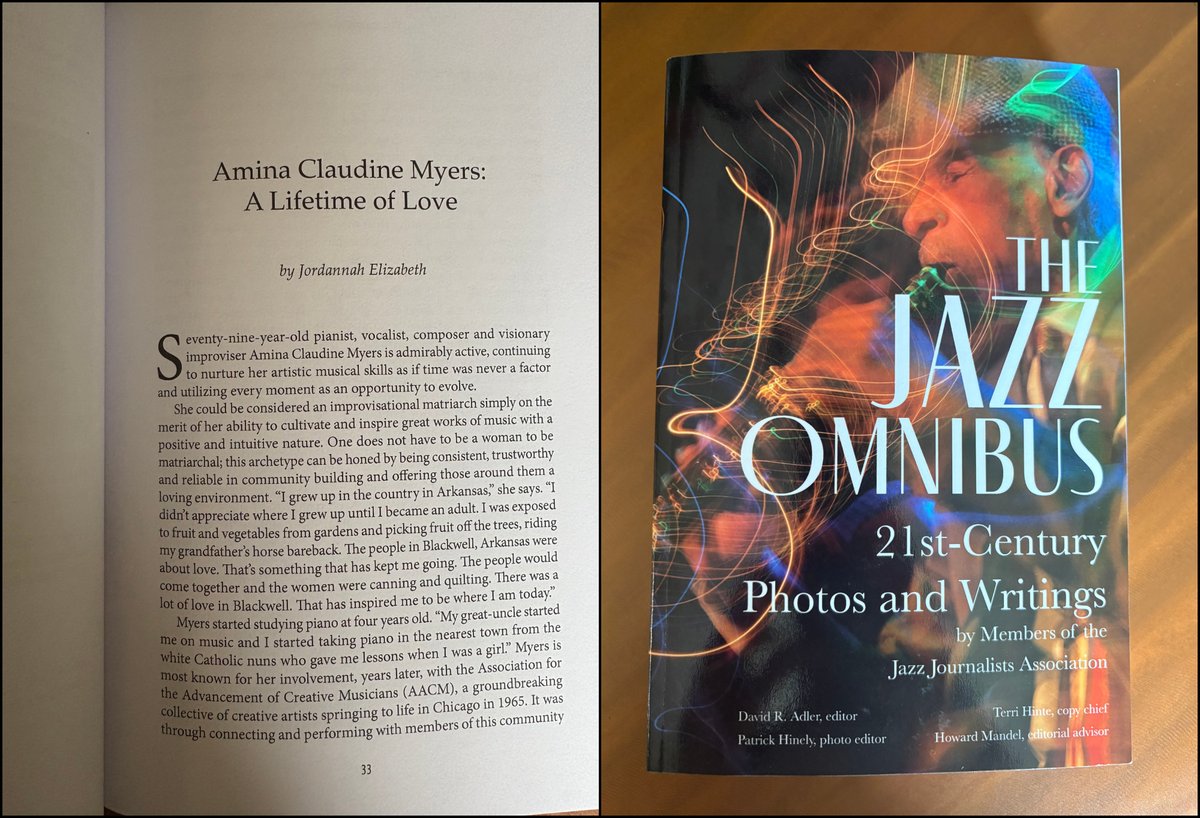 I've  arrived back in the United States after a year, as I have been  mentioning, and was finally able to see my new book 'Jazz Omnibus', an  anthology that includes a number of amazing jazz writers and  photographers: cymbalpress.com/omnibus