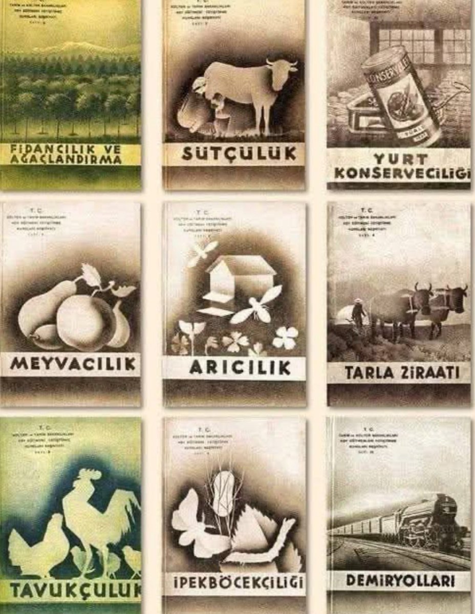 bardeger's tweet photo. Köy Enstitülerinin Ders kitapları . https://t.co/8XgRQyrWwx