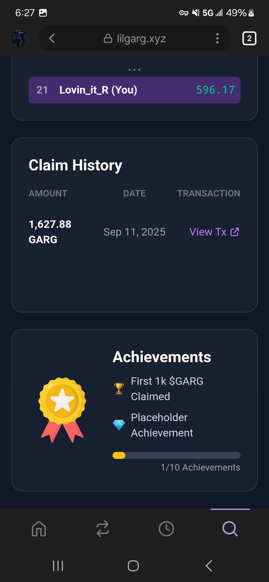 Capital R lovin it 
Lil gargs R mining 
Climbing
CheRishing eveRy moment
How?
EzPz showing off my fiRst claim
<a href="/lilgargs88/">Mini Creature Studio (Mint Live)</a> 
Thanks 
You Rock staR