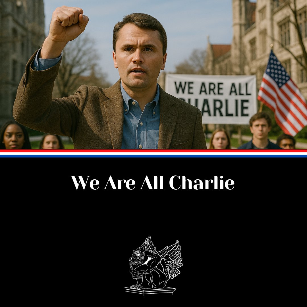 ThinkerChicago's tweet photo. We Are All Charlie

by Christopher Phillips, 9/13/25

I had the opportunity to briefly meet Charlie Kirk a few years ago behind the scenes of a Turning Point USA conference. During our conversation, he was incredibly gracious, and he told me that he held the University of Chicago and the Chicago Principles in high regard. He knew that despite having a moderately left-leaning student body, our school placed civil discourse at the forefront of its mission, and he praised us for it.

Indeed, Charlie was an outstanding exemplar of the Chicago Principles. His intellectual openness, winsome quips, and respect for his debate opponents exuded a profound level of class not otherwise found in today’s politics. He wholeheartedly rejected cynicism, vulgarity, and contempt towards his enemies, living out American and Christian ideals in a truly sincere and honest way. Most of all, Charlie had the courage to walk into the lion’s den over and over and face whoever found his way to the mic, without exception. I founded “TPUSA at UChicago” in 2022 based on Charlie’s example, and after an initial unprincipled rejection, the university recognized it as an RSO. I always admired Charlie, and without me even realizing it, he was one of my strongest personal role models.
On Wednesday, September 10th, 2025, Charlie was murdered by a deranged coward consumed by the nihilism of online far-left networks. Charlie died doing what God called him to do: bear witness for the Gospel to others and engage in discourse with them in pursuit of the truth. I can only hope to devote my life to the pursuit of truth, virtue, and human flourishing in such a courageous way.

Tragically, some UChicago students are indifferent to or even pleased by Charlie’s horrific killing, and a few have decided to make their disturbing thoughts public. The vast majority of these people have not watched more than 30 seconds of Charlie speaking, and are making disgusting statements about him solely on the basis of what they’ve heard from others. The fools calling him racist or sexist cannot point to a single remark of his to affirm such accusations, aside from deceptively selected quotes from online leftist liars. Furthermore, their absurd equation of Charlie’s rather mainstream views to outright Nazism and fascism reveals an unfortunate truth: they see us all as Nazis and fascists, and if they’re happy Charlie died, they’d be happy if any of us died.

A message to them: for your own sake, I pray for the softening of your hearts and your repentance to Christ. Your moral detachment is a product of the sickness imposed by a Godless environment and existence. You may feel empowered now, but I sincerely hope this despicable attitude does not cause this spell of violence to spill over to the other side. Ultimately, on Judgment Day, you will regret such wanton disregard for human life.

The cultural and institutional rot unmasked by this tragedy is exemplified by the UChicago Institute of Politics (IOP), which released no statement regarding Charlie’s killing. Sadly, the far-left extremist contingent of its student base that supports this killing holds the IOP hostage, preventing them from administering even the most shallow and nonpartisan of statements. Furthermore, I saw no social media posts on the subject from any IOP-affiliated students, and among the dozens of IOP staff and affiliated students whom I know, I received exactly one private message of condolence. The stated mission of the IOP is “fostering in our students a passion for… active engagement in our democracy,” but the deafening silence from the IOP’s students, staff, and leadership can only be interpreted as apathy toward this heinous attack on a young father, patriot, and advocate for civic engagement and civil debate.