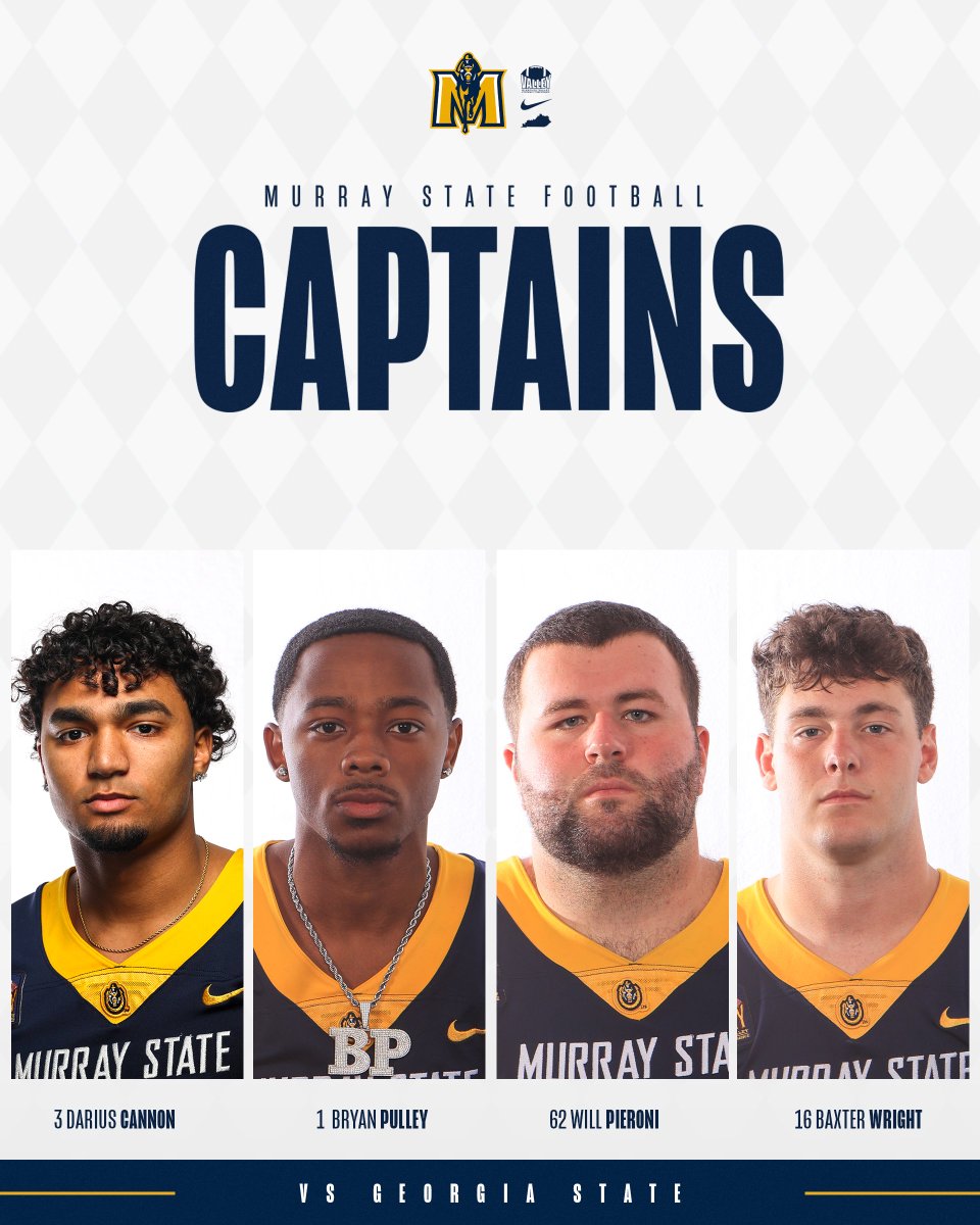 Week three captains.

#GoRacers🏇