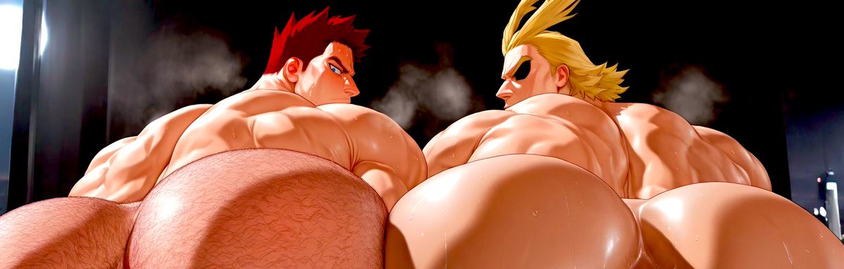 Wouldn’t spill a word, boy… 

As long as you keep up the good work. 💕 Who knows, you might have to deal with All Might and me at once at some point. Think you’d be able to handle 𝐀𝐋𝐋 of that?
⠀