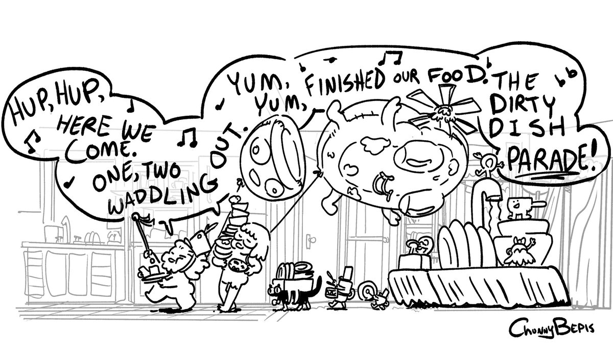 LordSpew's tweet photo. When you eat in the bedroom and gotta bring your dishes out.
#relationshipcomics #sliceoflife #relationship #partner #cute #parade #drawing #comic #cartoon #art #drawing #draw #wife #couple #love #relatable https://t.co/GXR3wgwMD6