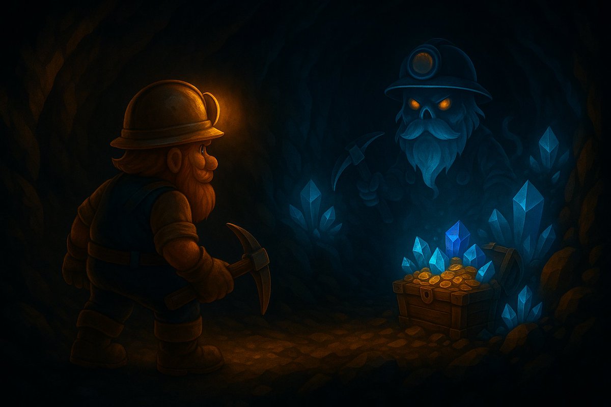 💡 The light always guides you to a treasure... Don't give up! 

#KorimMiner #GrimvaultLuz #CryptoGaming