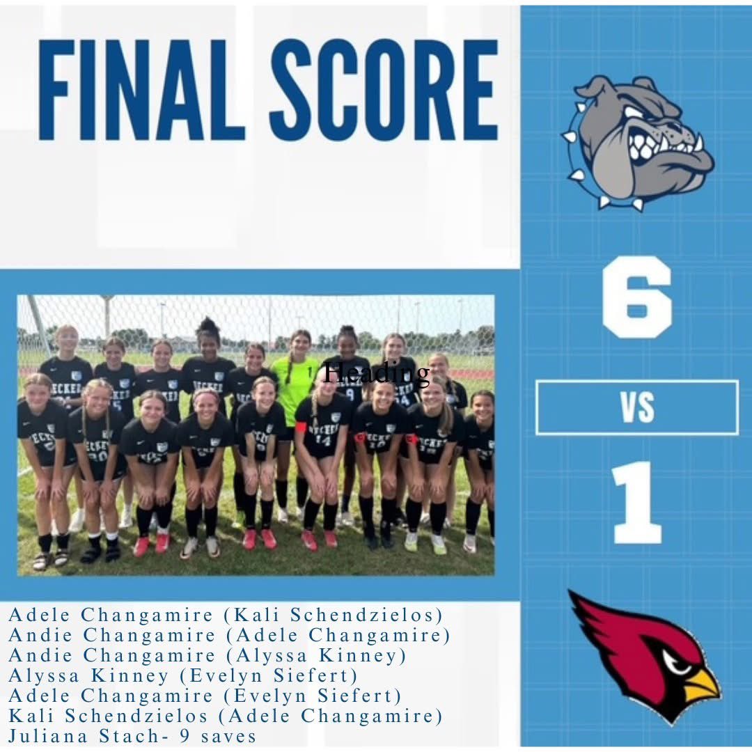 Nice Game Bulldogs ! 
<a href="/Alyssa_Kinney_/">Alyssa_Kinney</a> <a href="/AdeleChangamire/">Adele Changamire</a> <a href="/AndieChangamire/">Andersyn Changamire</a> <a href="/Red__Glenn/">Reid Glenn</a> <a href="/mnsoccerhub/">MN Soccer Hub</a> <a href="/BeckerSchools/">Becker Schools</a>