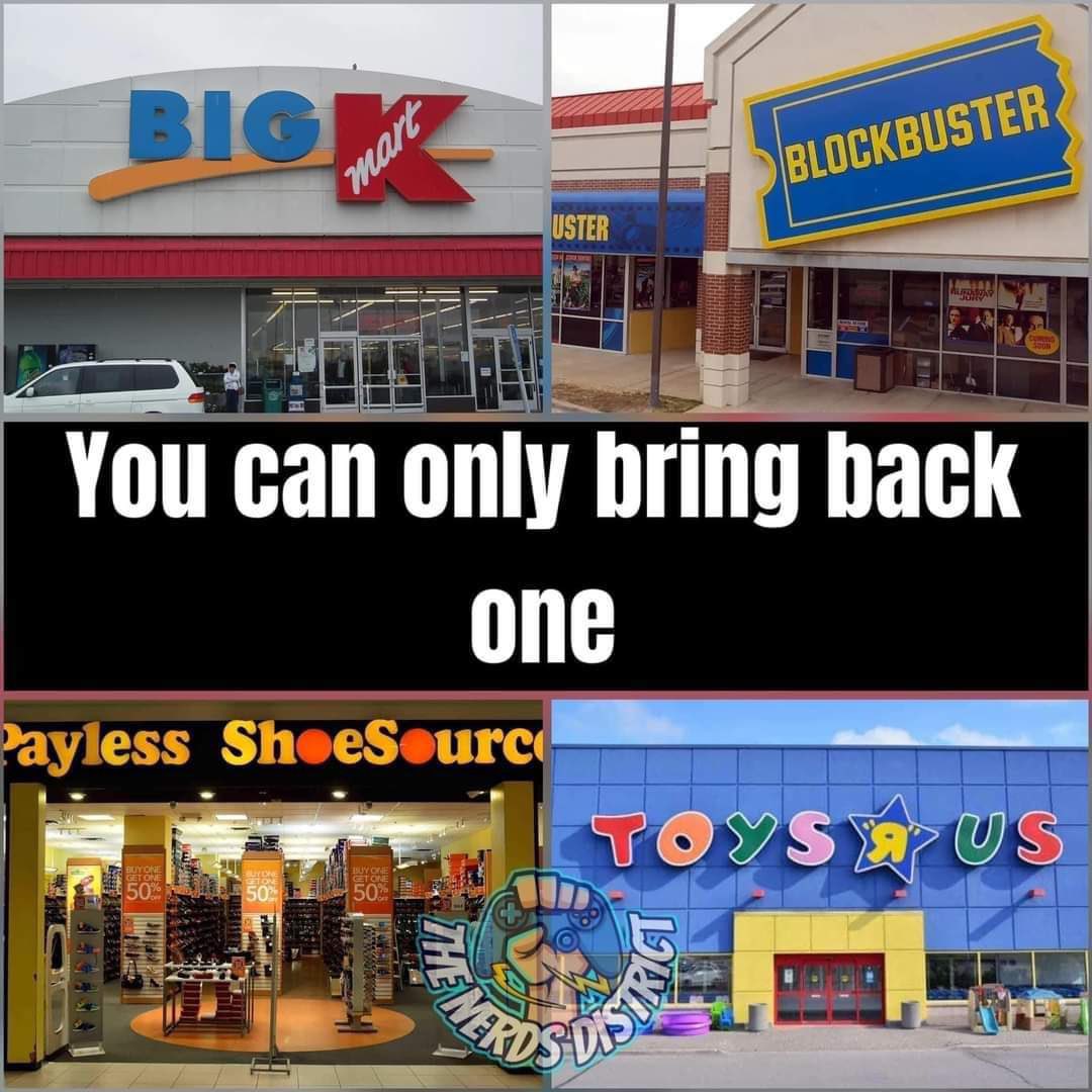 If You Can Bring One Back Which One You Are Choosing?