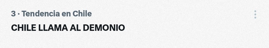 Pauuzjm's tweet photo. Esaaaaaa CHILE LLAMA AL DEMONIO! @lalioficial https://t.co/NTpQ5McMDB