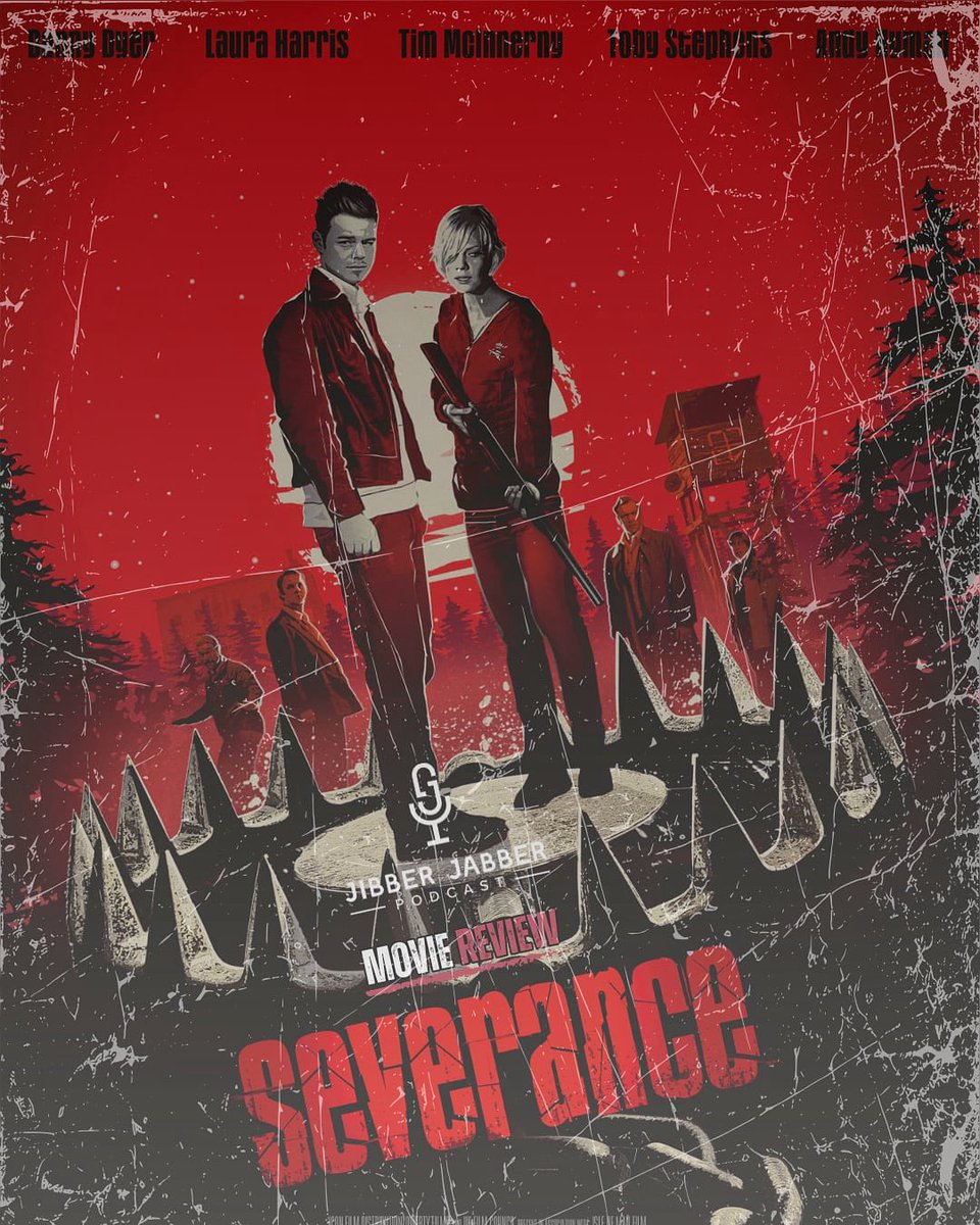 This Sunday at 9PM (UK), Kev &amp; Jay Mack revisit Christopher Smith’s Severance (2006), newly unleashed in 

4K Blu-ray! Blood, laughs &amp; British horror brilliance join the chaos live on YouTube! 🔪

#SeveranceMovie #HorrorComedy #4KBluRay