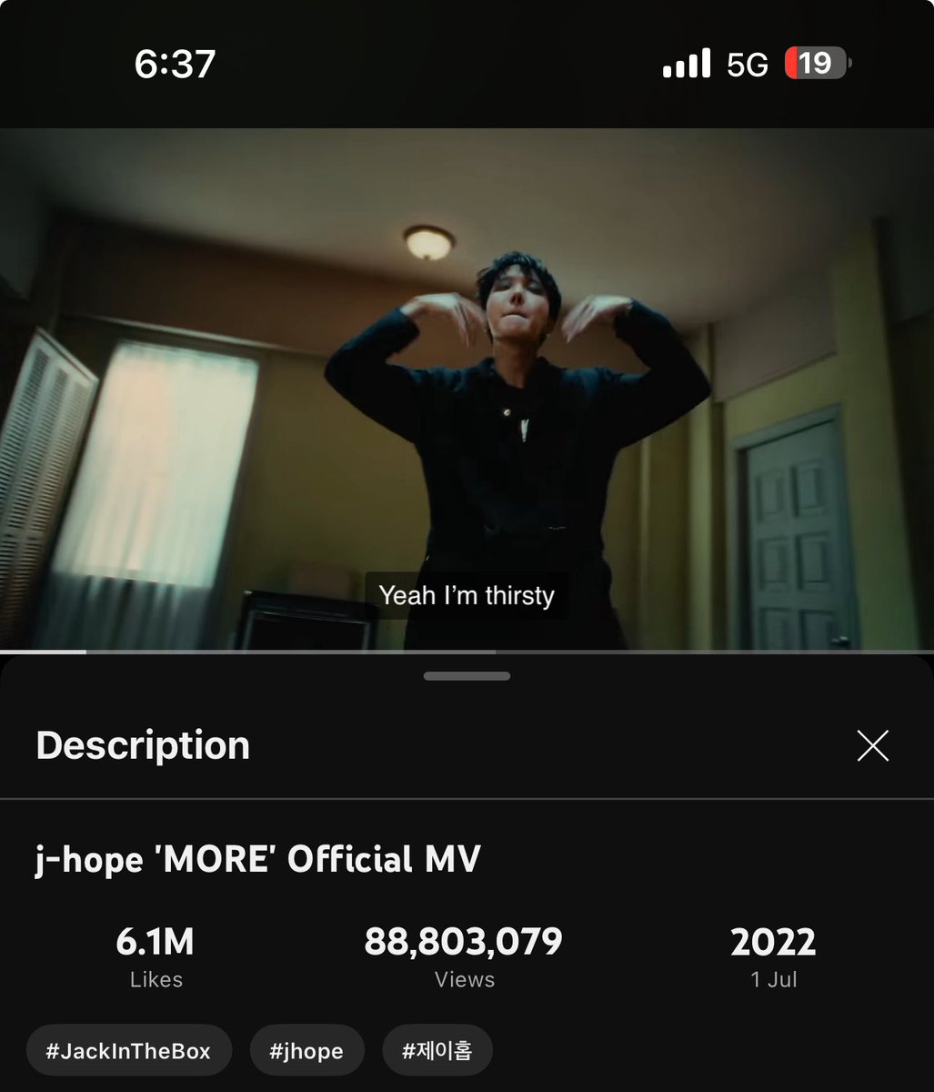 postcode_613's tweet image. Let’s get “MORE” to 100M views next! 🔥🔥🔥

#StreamMORE #StreamForBTS #BTS #BTSARMY