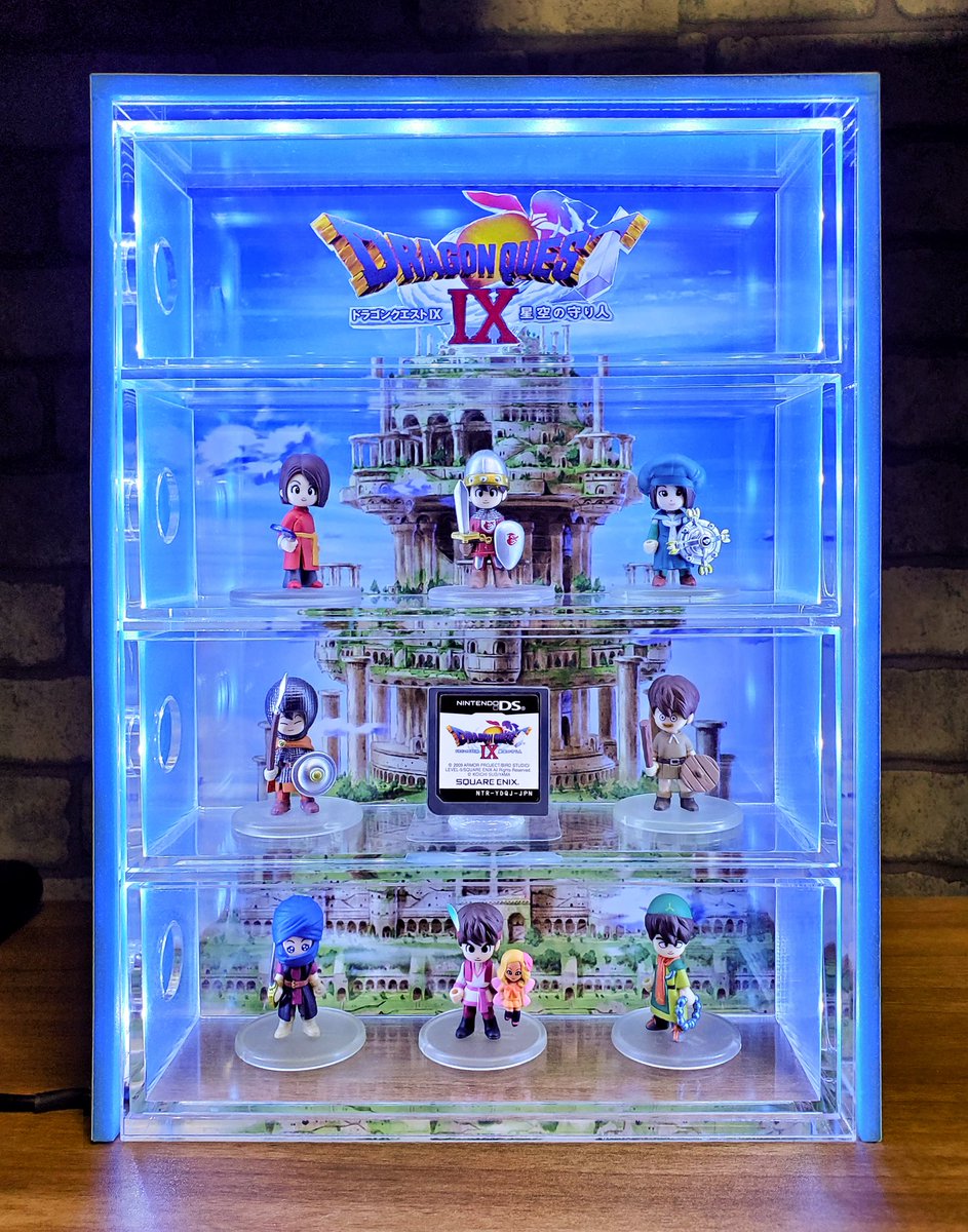 imadafcboom's tweet image. ドラクエ9ディスプレイした