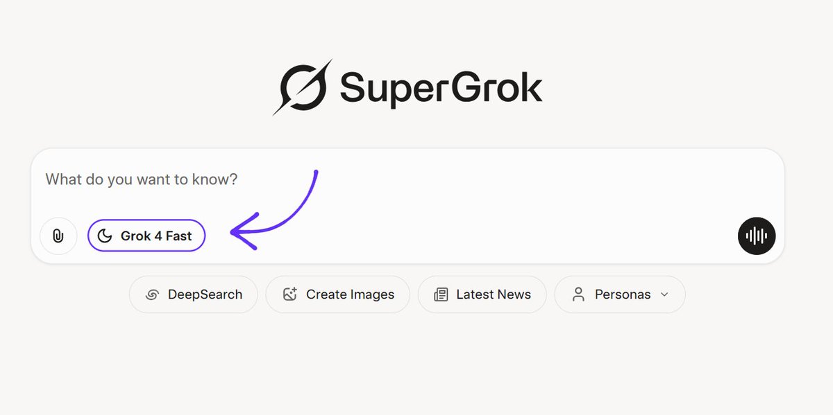 X Freeze on X: "Grok 4 Fast has just launched This is the most powerful, FASTEST-THINKING model out there The highest intelligence ever packed into a model, with lightning-fast performance https://t.co/6QAoUlvWNR" /