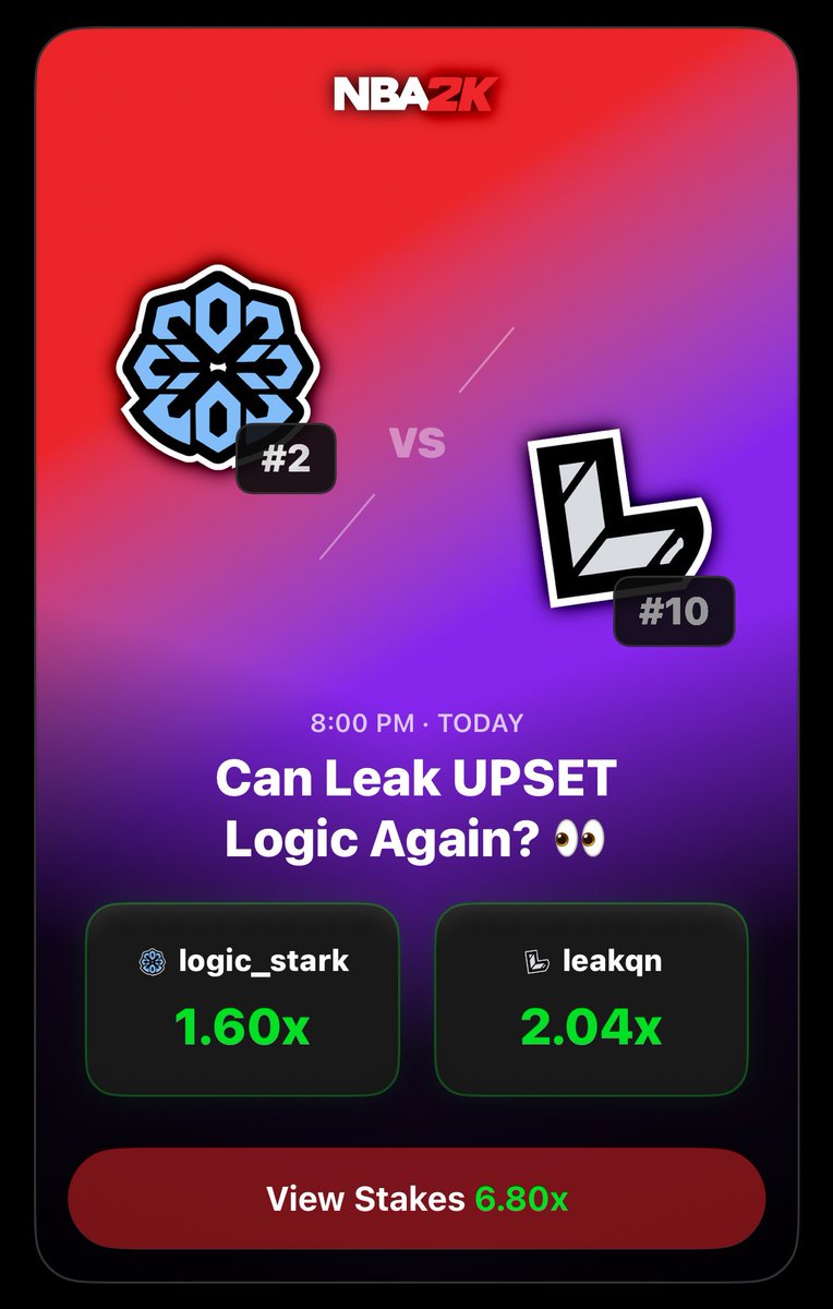 1v1Me's tweet image. Saturday Night 2k 🏀

9PM EST: @Logic_Stark 🆚 Leakqn

9:30PM EST: @StagePiece__ &amp;amp; @PapaSnaggur 🆚 @takeoversznn &amp;amp; @Dribbiling 

12:30AM EST: @KCTRAPPIN &amp;amp; @NoTravelCalls 🆚 @Slumpicide &amp;amp; @glizzvsyou 

1AM EST: @ChadBenz_ &amp;amp; @Meter_Man_Los 🆚 @Larcq2k &amp;amp; @OCgritty 

🍿🎬