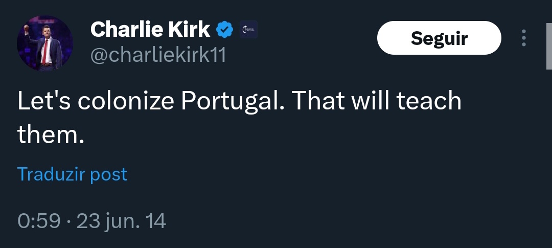 os nacionalistas portugueses já foram colonizados