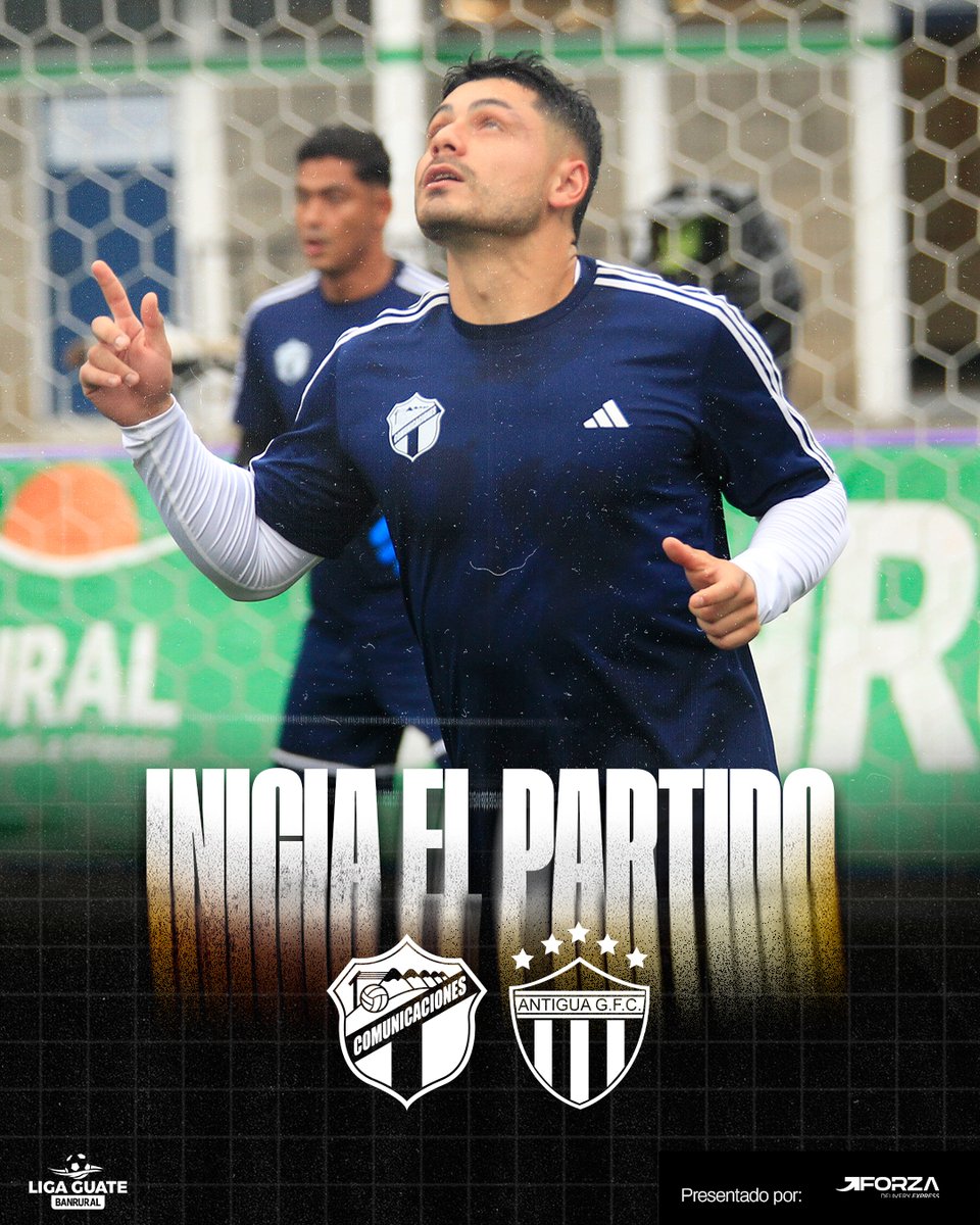 ▶ ¡Arranca el partido!
Comunicaciones FC 🆚 Antigua

Presentado por: Forza Delivery Express

#Apertura2025 | #VamosCremas