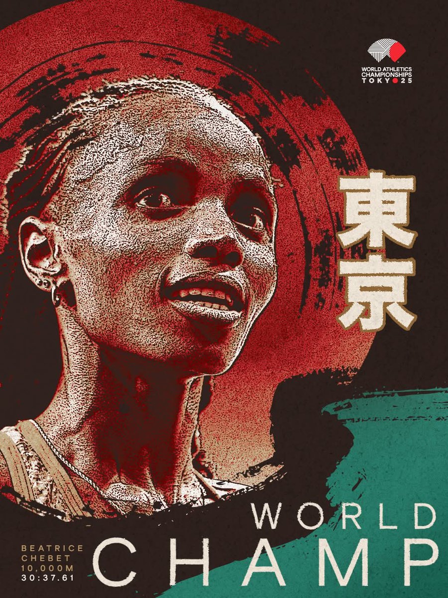 PS, Dr. Paul Ronoh (@drronohpaul) on Twitter photo Beatrice Chebet clinched Kenya’s first gold in Tokyo, dominating the women’s 10,000m in 30:37.24. A stellar triumph—Kenya stands proud. Hongera!
<a href="/CarolRadull/">Carol Radull</a> <a href="/Kalenjinsonline/">Kalenjins Online</a> <a href="/WilliamsRuto/">William Samoei Ruto, PhD</a> <a href="/Waziri_Mvurya/">H.E Salim_Mvurya, EGH.</a> <a href="/WorldAthletics/">World Athletics</a> <a href="/athletics_kenya/">Athletics Kenya</a> <a href="/ray_omollo/">Dr. Raymond Omollo — CBS</a> <a href="/moyasa_ke/">Min. of Youth Affairs, Creative Economy & Sports</a> <a href="/fikirini_jacobs/">Fikirini Jacobs</a> Beatrice Chebet clinched Kenya’s first gold in Tokyo, dominating the women’s 10,000m in 30:37.24. A stellar triumph—Kenya stands proud. Hongera!
<a href="/CarolRadull/">Carol Radull</a> <a href="/Kalenjinsonline/">Kalenjins Online</a> <a href="/WilliamsRuto/">William Samoei Ruto, PhD</a> <a href="/Waziri_Mvurya/">H.E Salim_Mvurya, EGH.</a> <a href="/WorldAthletics/">World Athletics</a> <a href="/athletics_kenya/">Athletics Kenya</a> <a href="/ray_omollo/">Dr. Raymond Omollo — CBS</a> <a href="/moyasa_ke/">Min. of Youth Affairs, Creative Economy & Sports</a> <a href="/fikirini_jacobs/">Fikirini Jacobs</a>