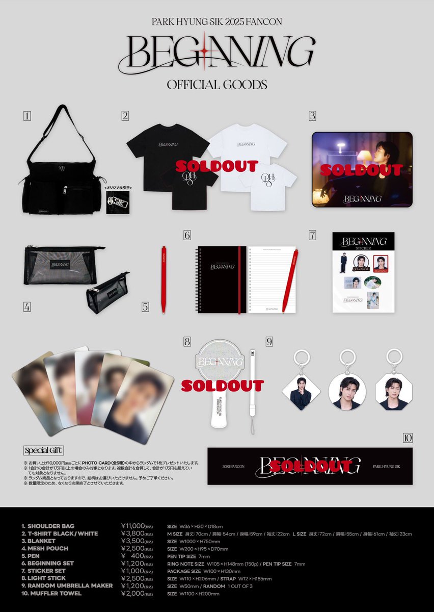 パクヒョンシク ペンミグッズ まとめ売り 未開封 o1080090515556605482.jpg