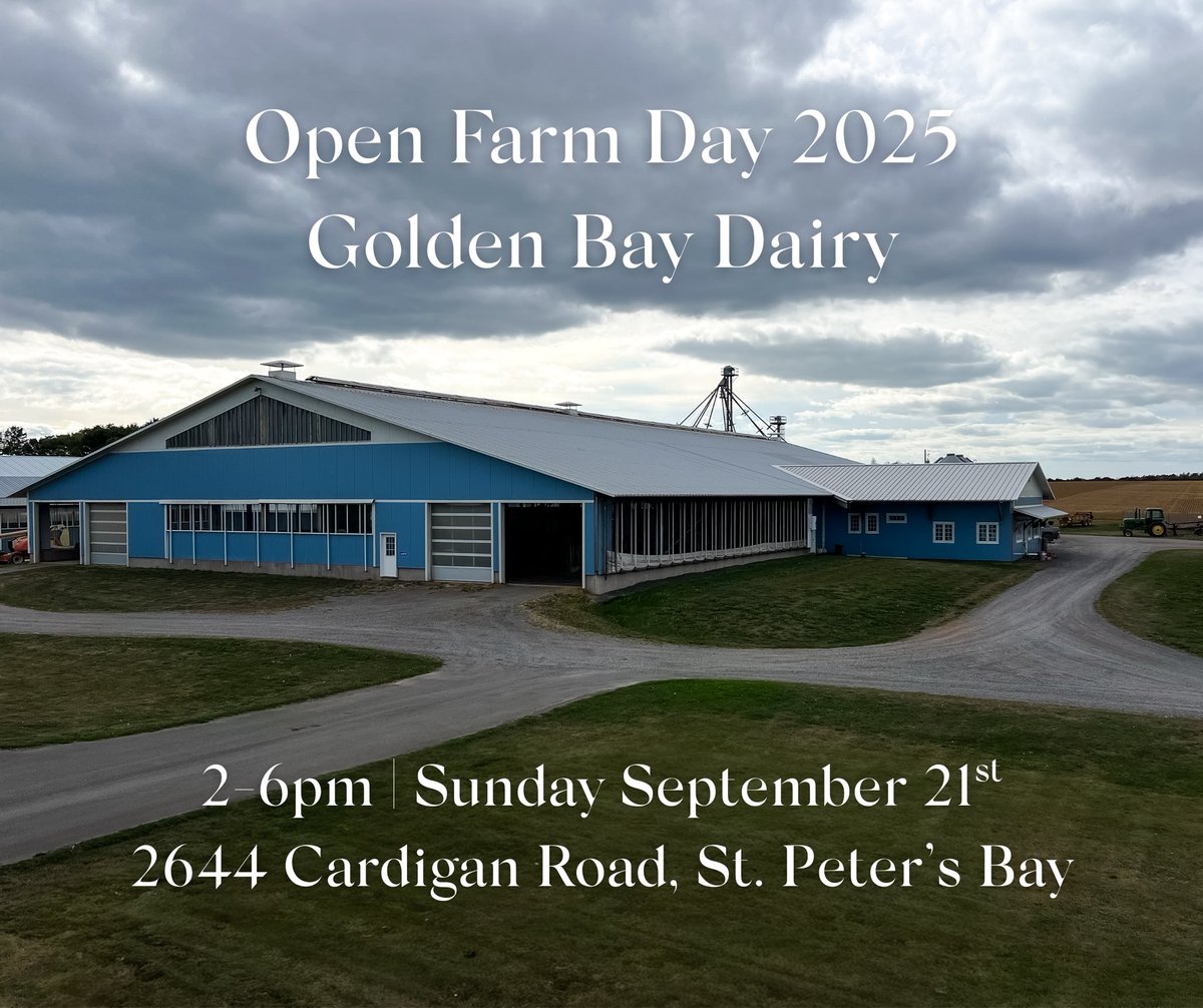 Mark Your Calendars 🗓️ #GoldenBayDairy #LelyRobots #OpenFarmDay2025 #FarmLife